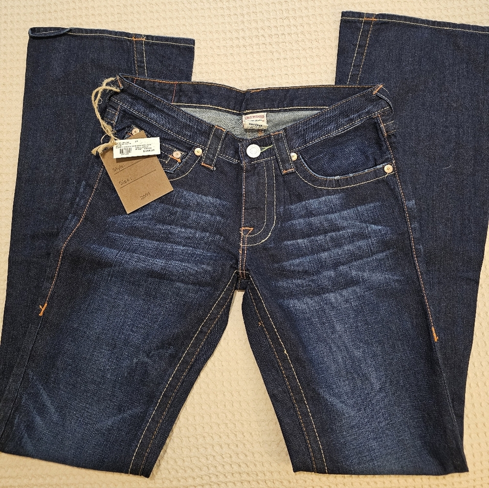 ✨ TRUE RELIGION JOEY MISS GROOVY JEANS ✨🔥 VINTAGE & RARE — BRAND NEW WITH TAGS! - Picture 6 of 7